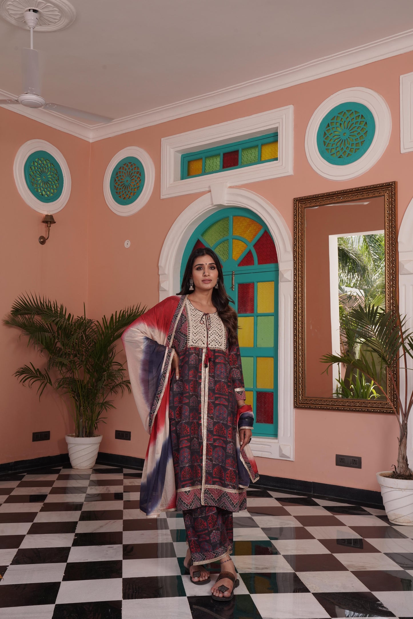 Sarita Kurta Set with Dupatta