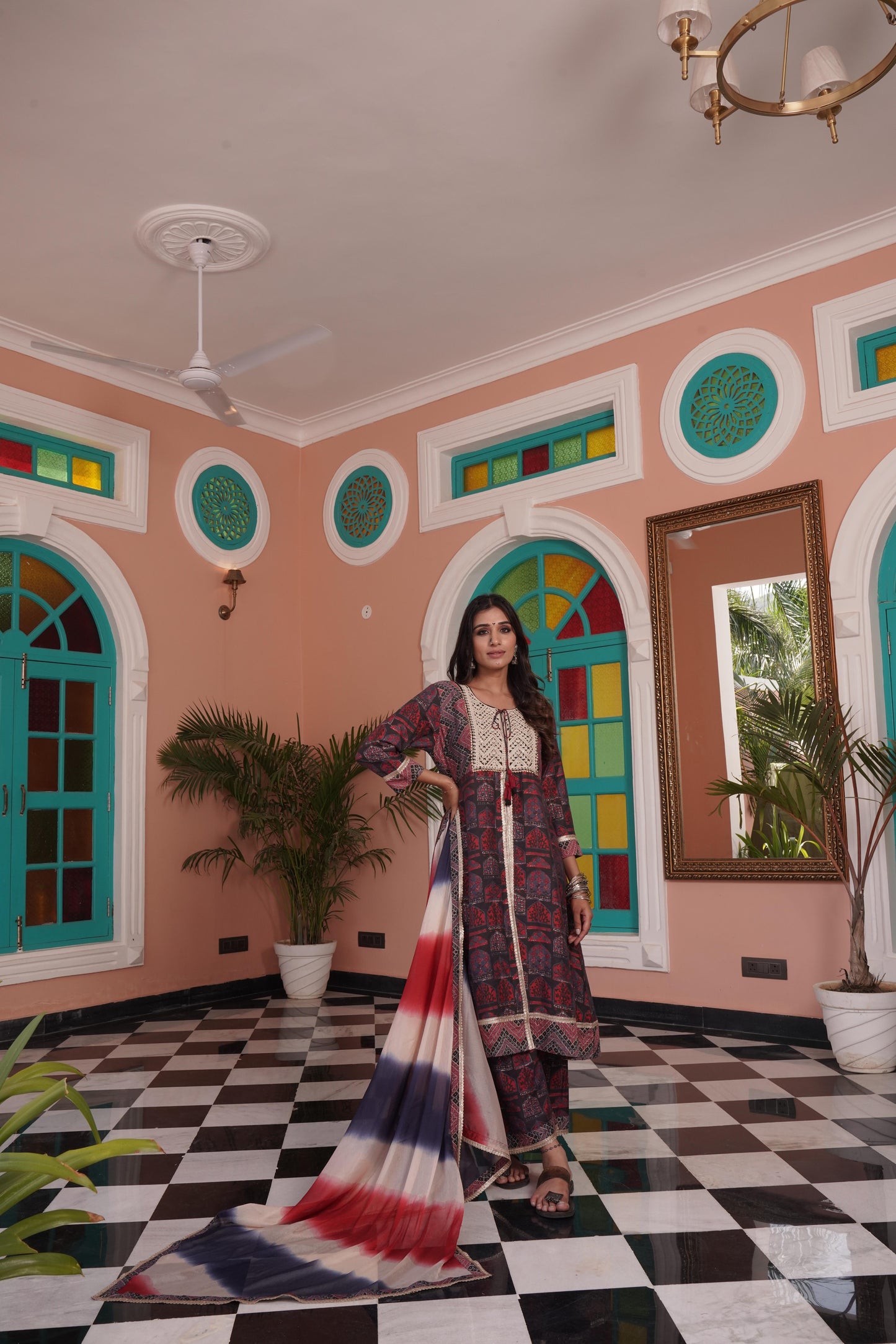 Sarita Kurta Set with Dupatta