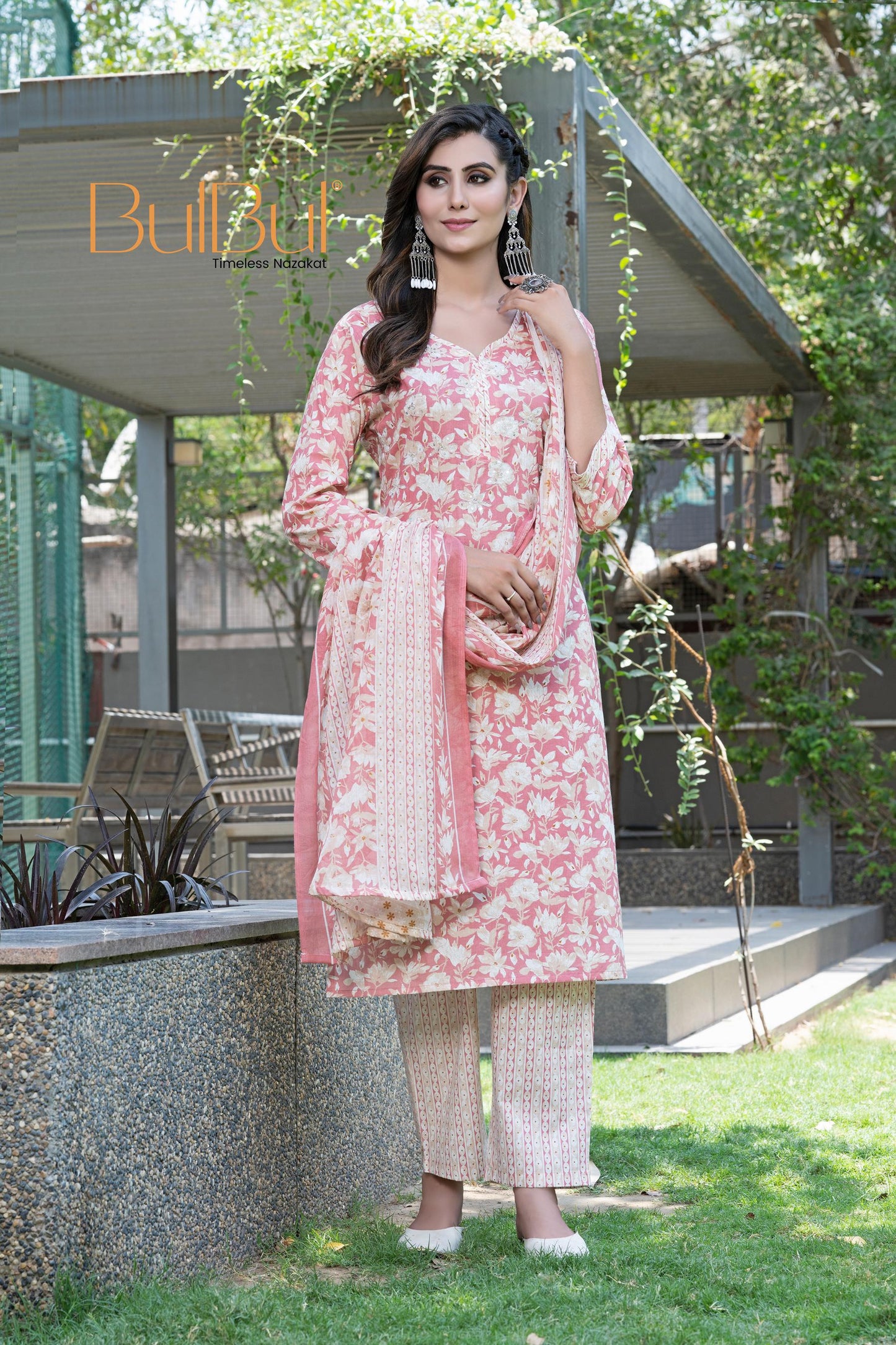 Fashionista Red Kurta Set with Dupatta