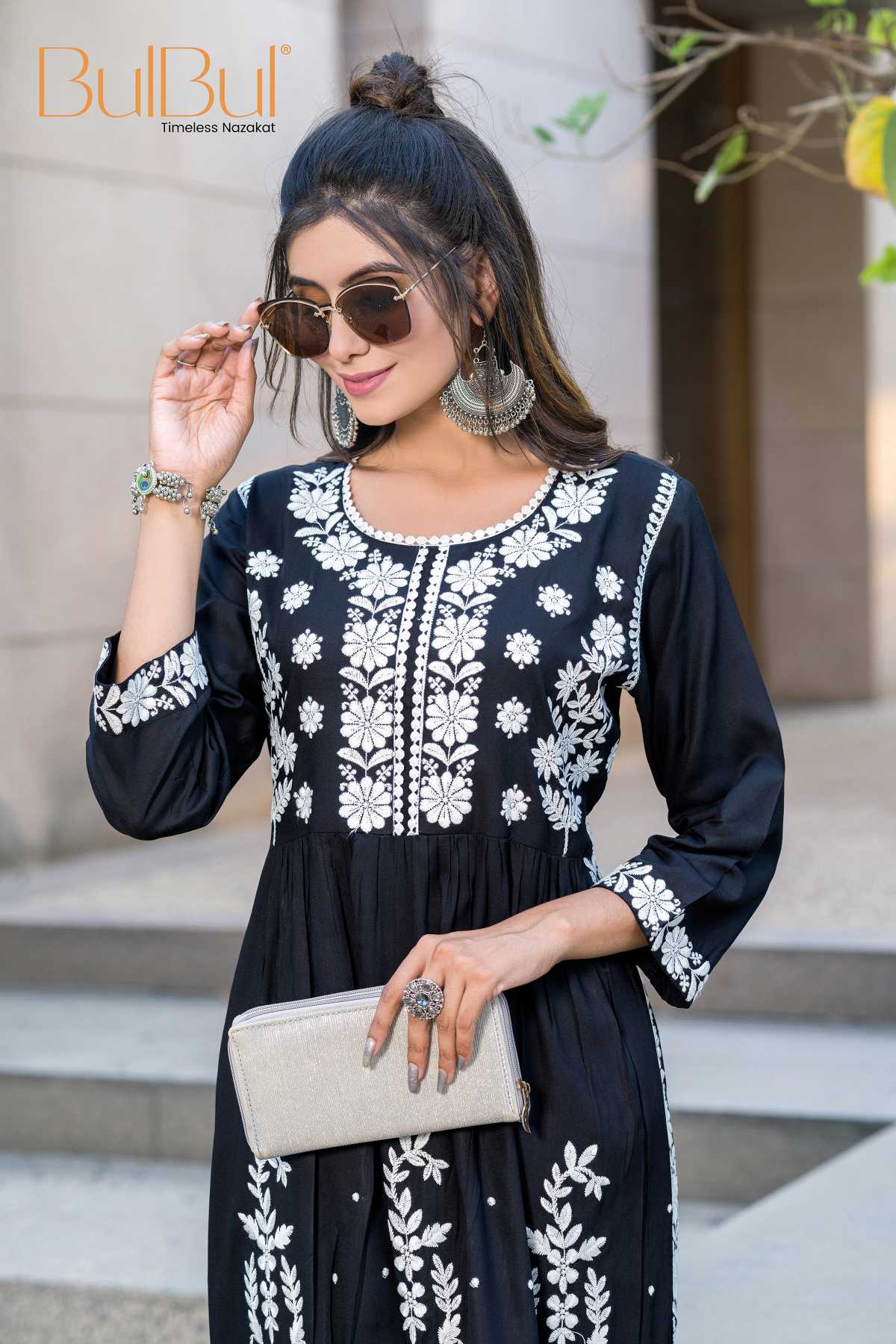 Arushi Black Kurta Set
