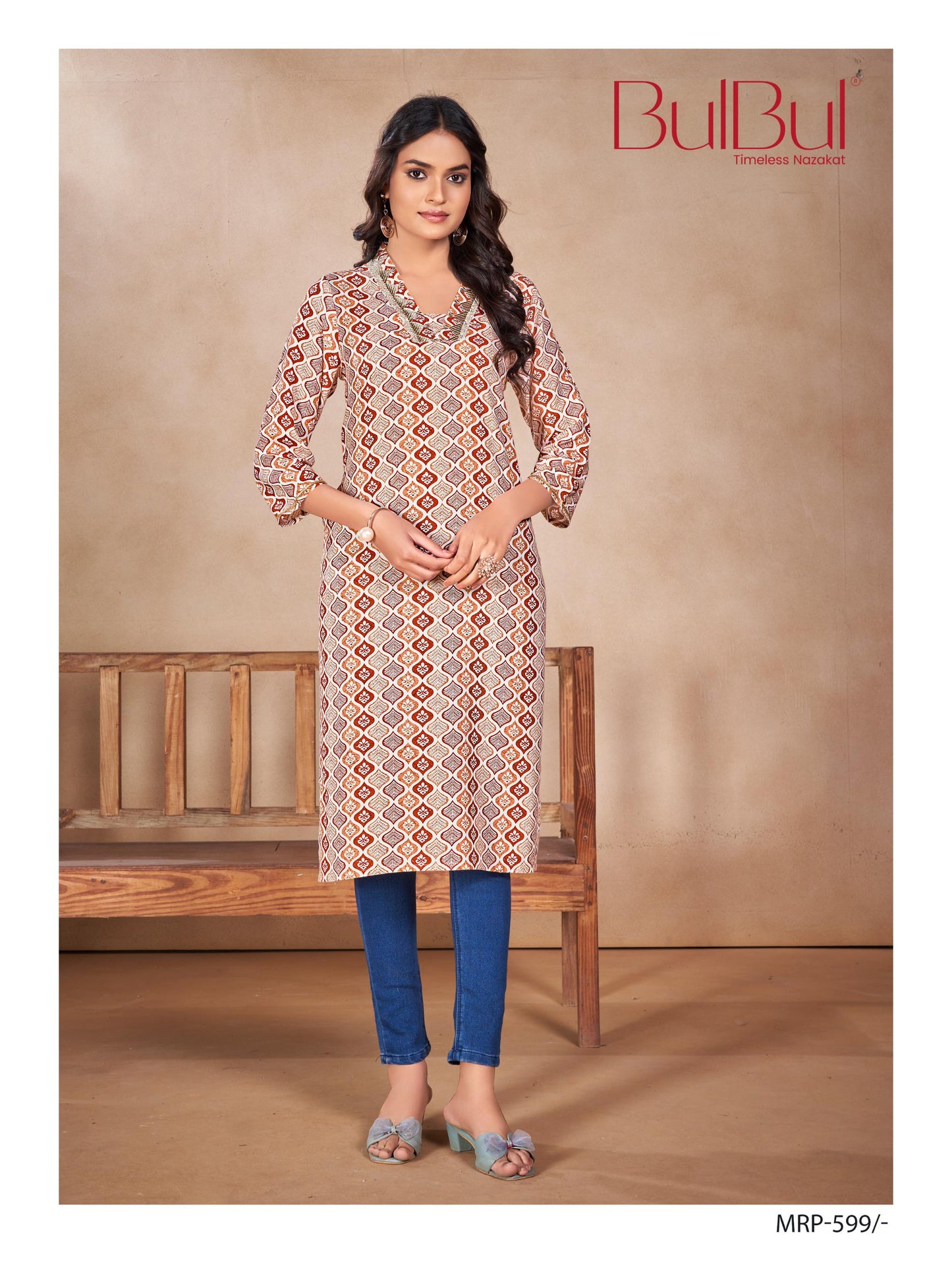 Rustic Charm Kurti