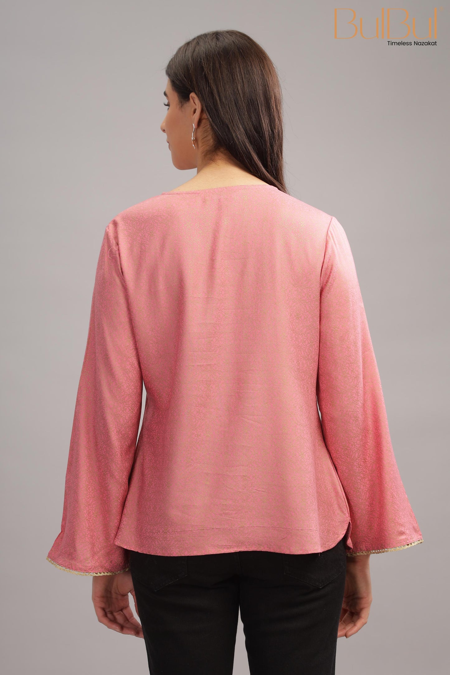 Nataliya Pink Rayon Top