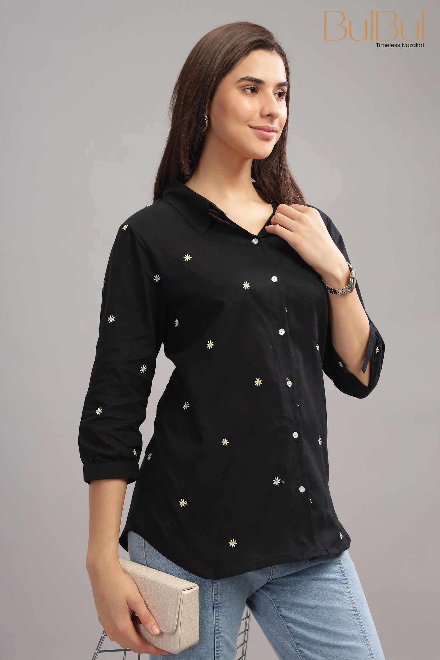 Ayesha Black Tops