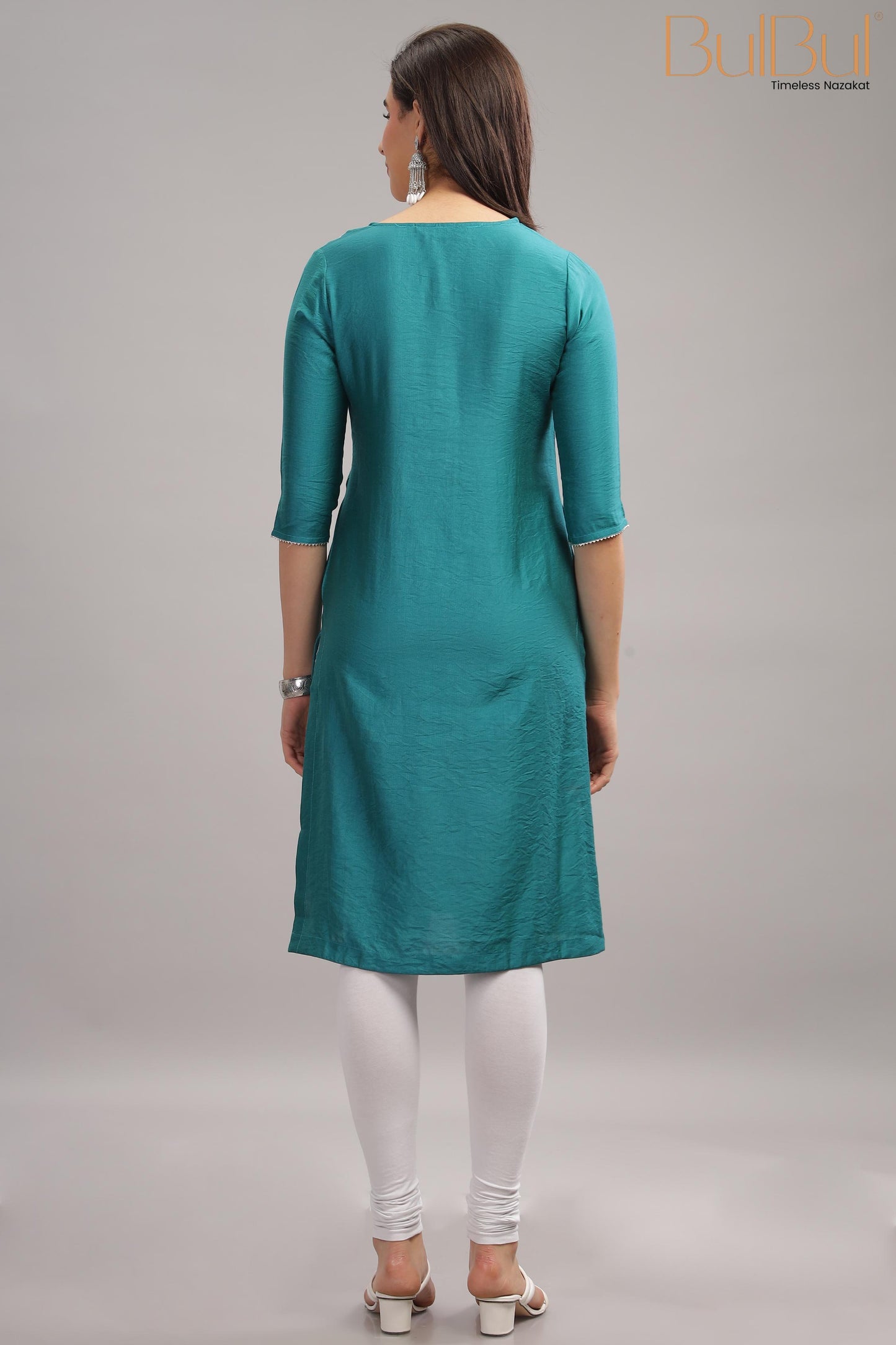 Dolly Teal Kurti