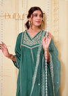 Praniti Green Kurta Set with Dupatta