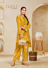 Preha Mustard Co-Ord Set