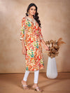 Warm Rust Rayon Kurti