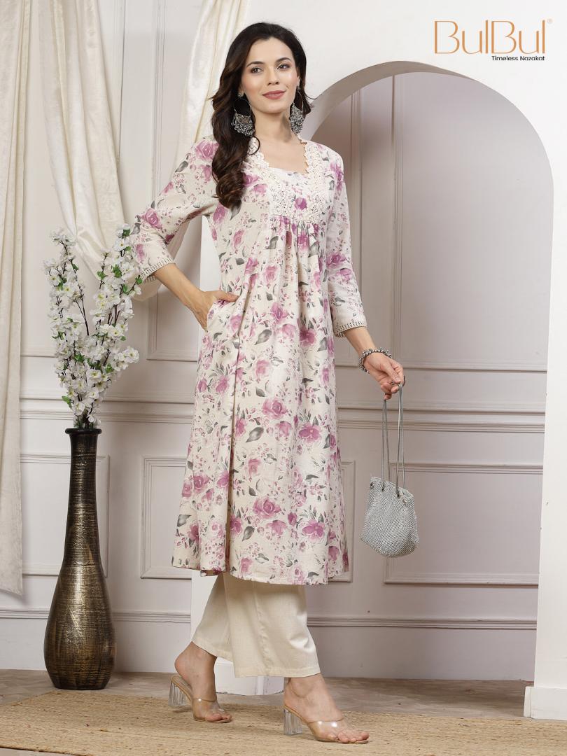 SAKINA Purple Kurta Set