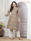 KANIZA Brown Kurti