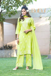 Akshyani Green Kurta Set with Dupatta